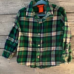 Joe Fresh Plaid Flannel 3T  Toddler
